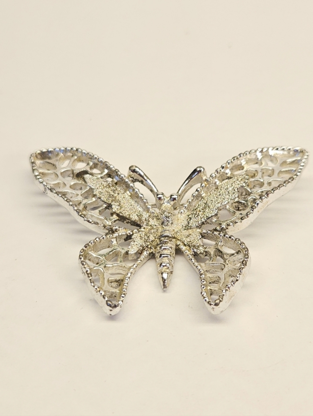Vintage Sarah Coventry Madame Butterfly Brooch View 3